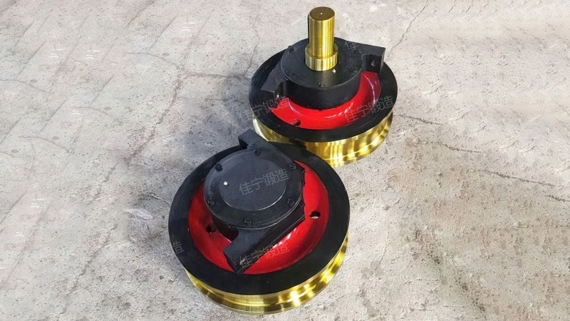Mine car wheel set