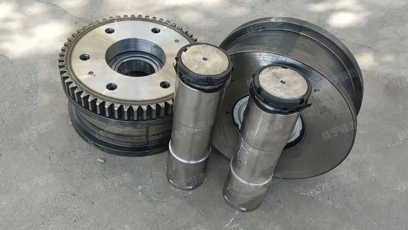 Port machinery wheel forgings