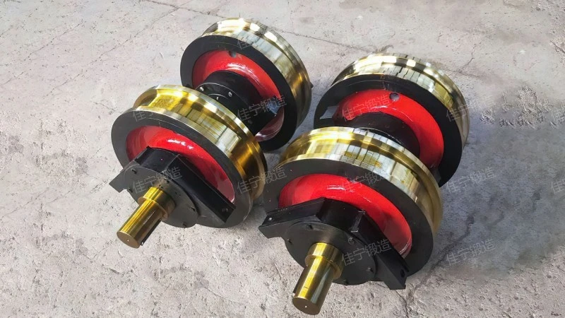 Crusher wheel set