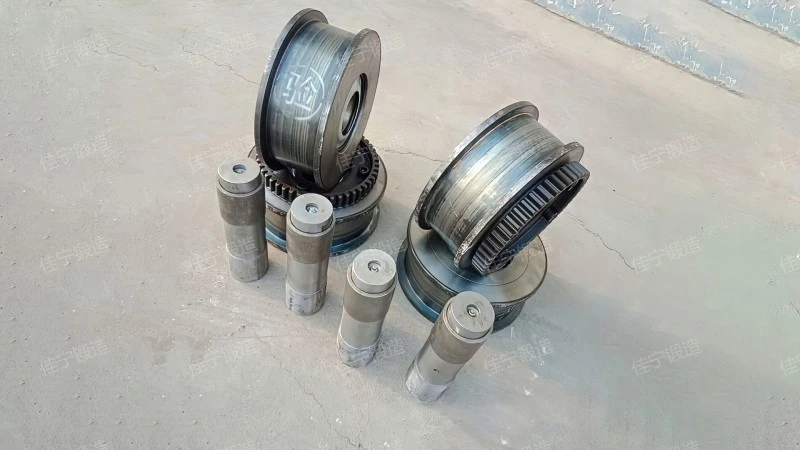 Railway wheel forgings