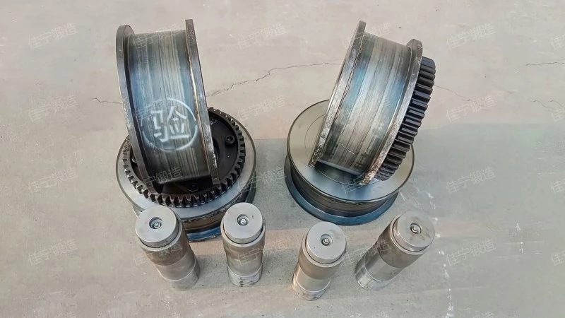 Crane wheel forgings
