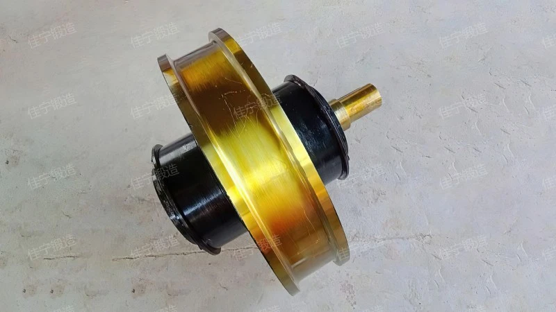 Port crane wheel set