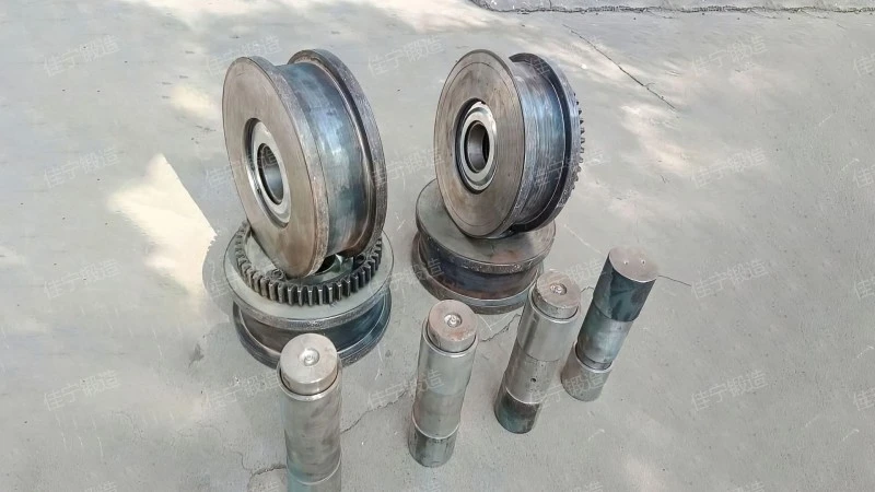 Harvester wheel