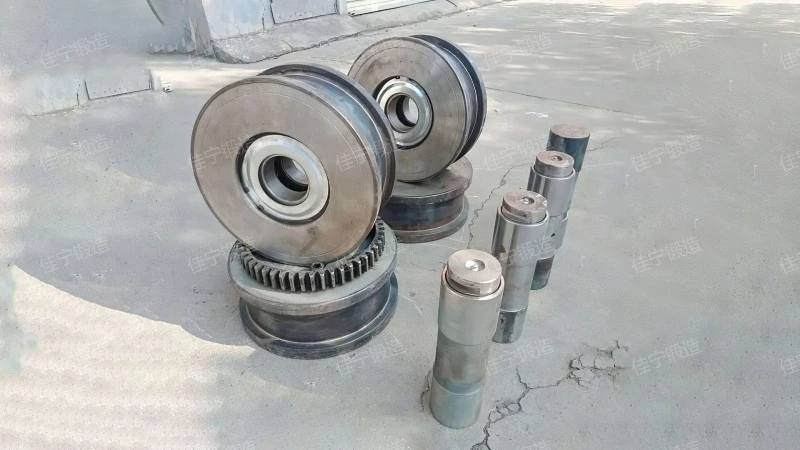 Port machinery wheel forgings