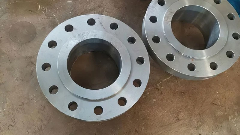 RF welded flange ring