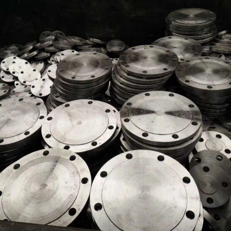 Aluminum alloy tube plate flange