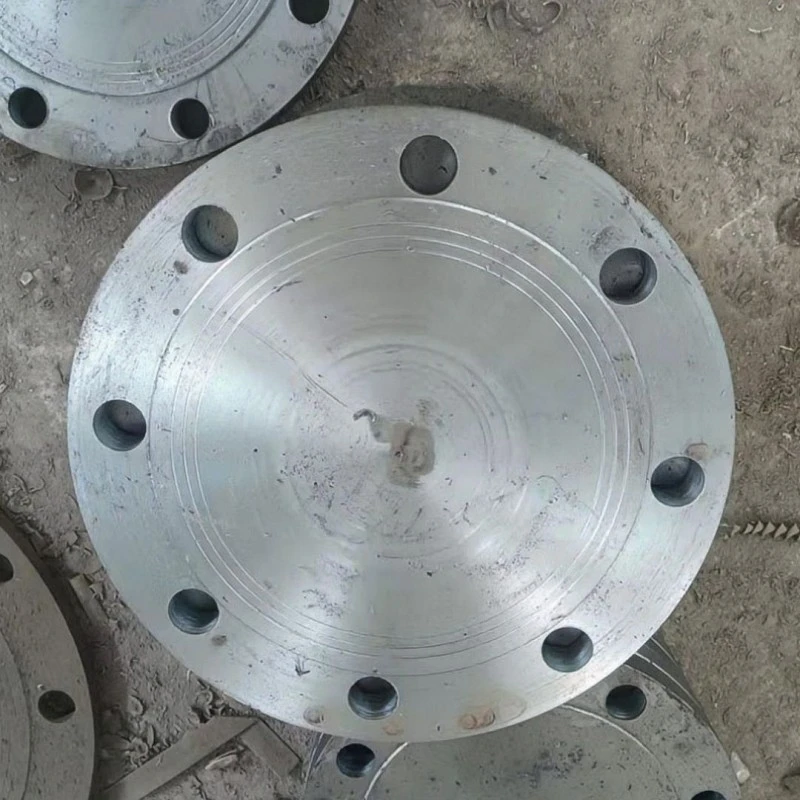 Boiler tube plate flange