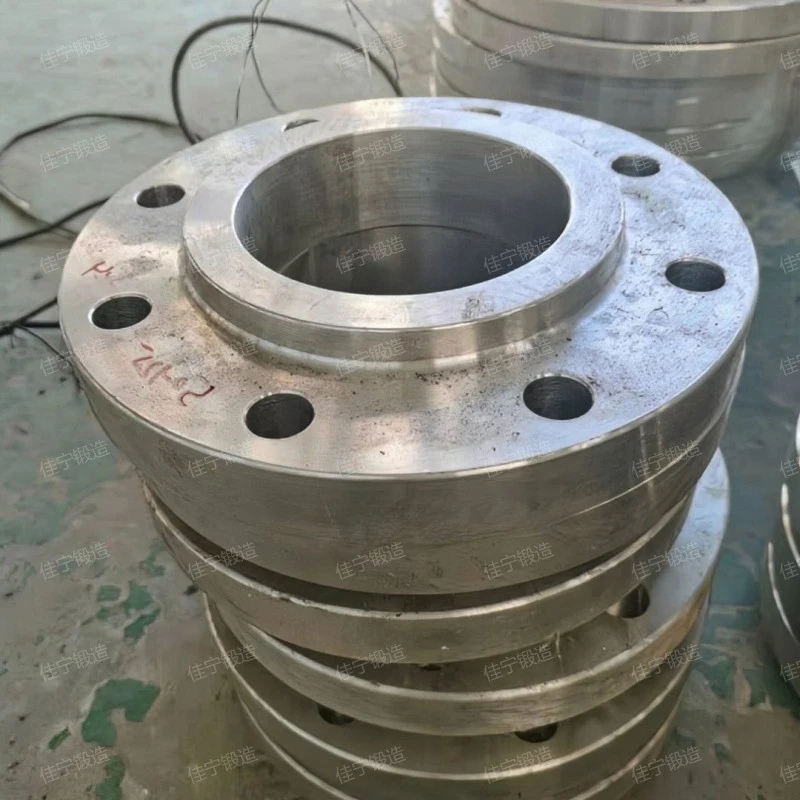 Carbon steel disk cake free forging