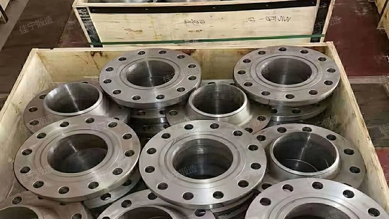 Threaded sleeve flange ring