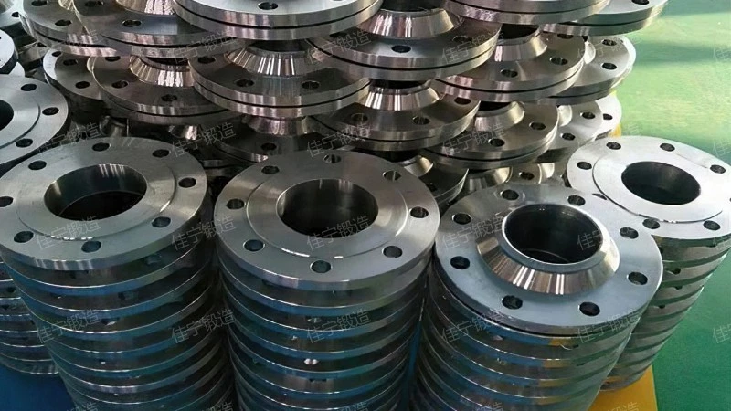 Flat welded steel pipe flange