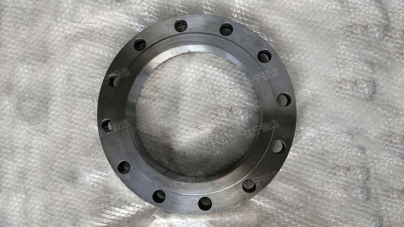 Threaded protruding flange