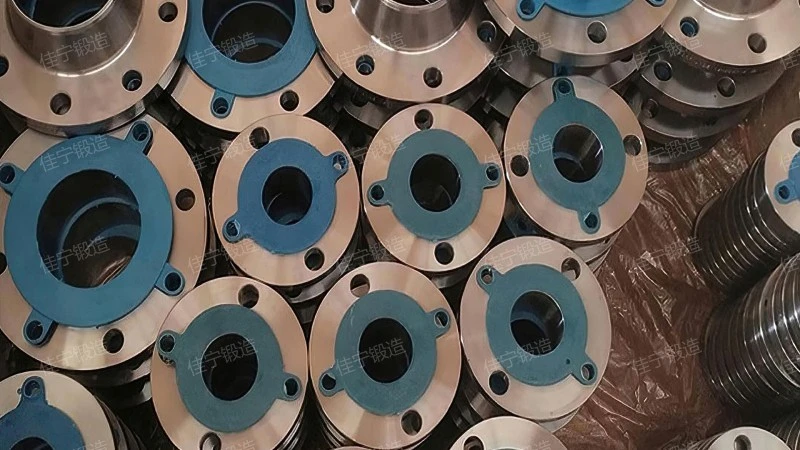 Flat welded steel pipe flange