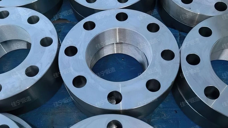 Flat welding plate convex flange cover