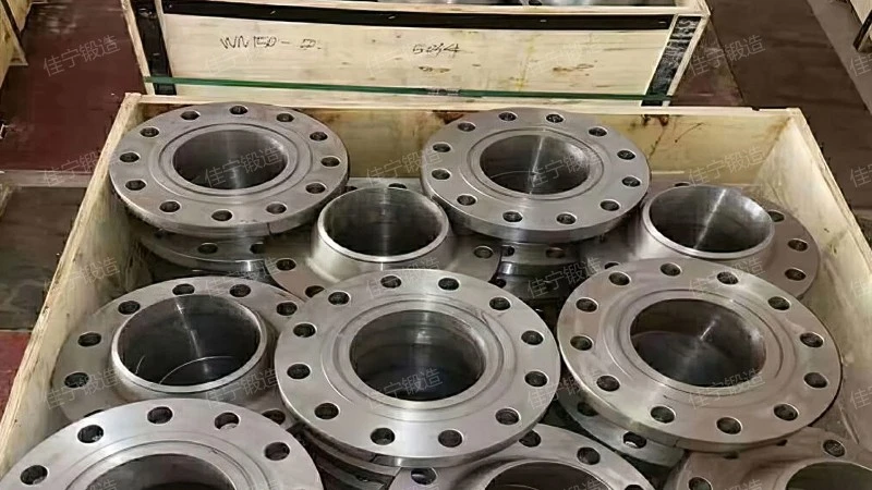 Threaded convex flange ring