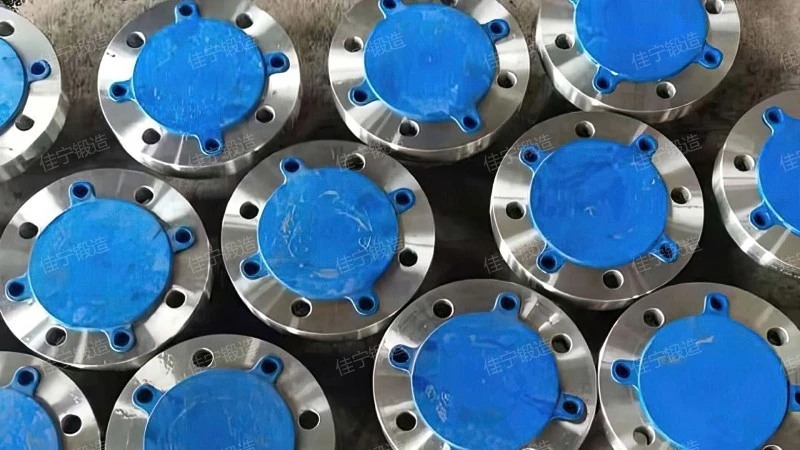 Plain carbon steel flange