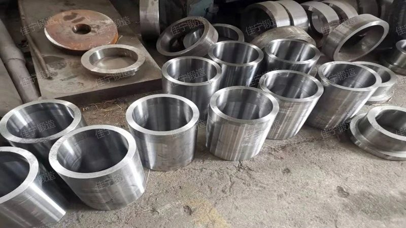 Shaped cylinder forgings